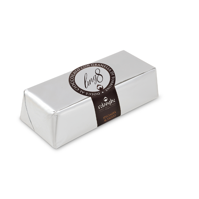 Immagine di DOLCE AL CIOCCOLATO CON GRANELLA DI TORRONE - 500g