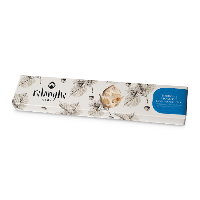 Immagine di TORRONE MORBIDO CON NOCCIOLE - 100g