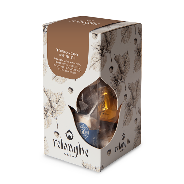 Immagine di TORRONCINI ASSORTITI CON NOCCIOLE - 180g
