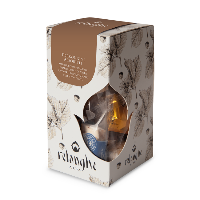 Immagine di TORRONCINI ASSORTITI CON NOCCIOLE - 180g