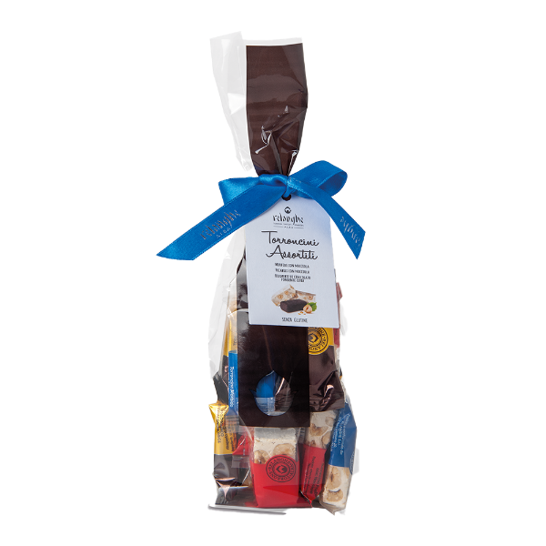 Immagine di TORRONCINI ASSORTITI CON NOCCIOLE - 150g 