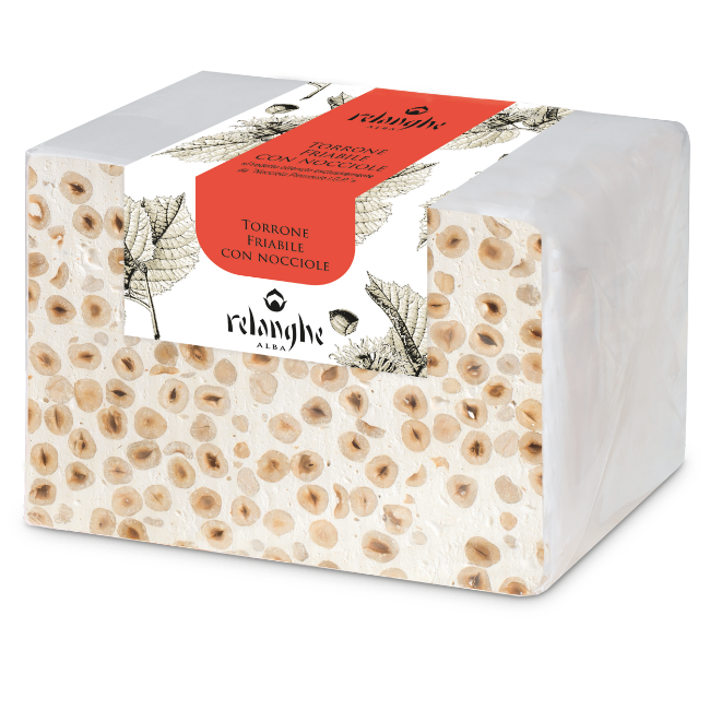 Immagine di TORRONE FRIABILE CON NOCCIOLE - 2,5Kg